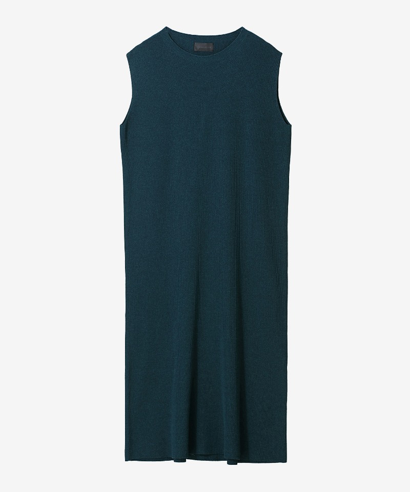 에어니트 립 슬리브리스 드레스 SD1001